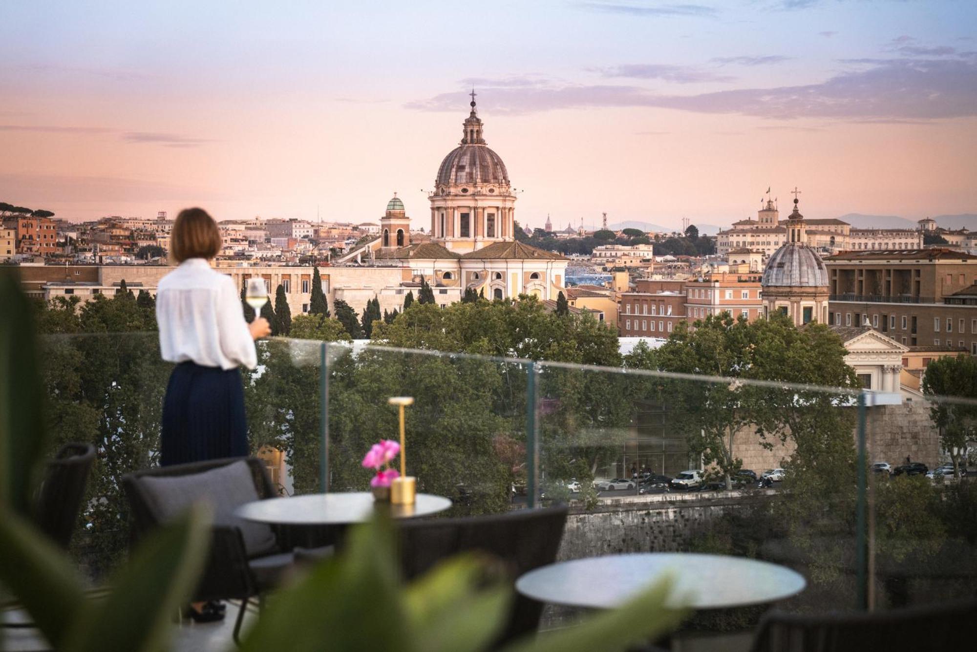 Hotel The First Musica Roma Exterior foto