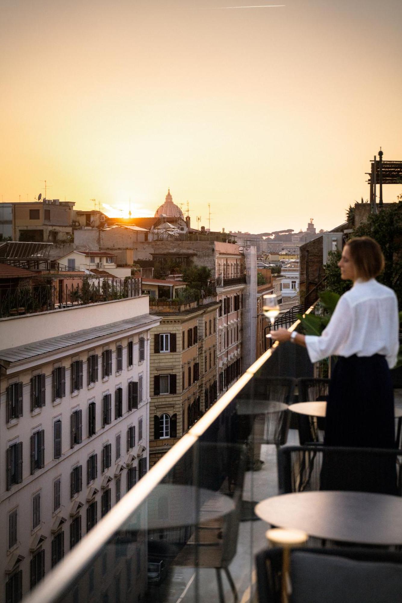 Hotel The First Musica Roma Exterior foto